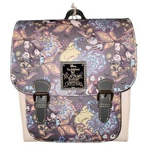 Loungefly x Boxlunch Nightmare Before Christmas floral mini backpack